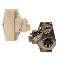 Kaba Mechanical Pushbutton w/ Thumbturn Lock: Satin Chrome