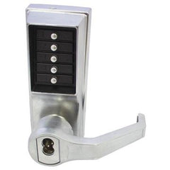 Simplex 8146 Mortise Lock; 6 or 7 Pin Core Not Included; Satin Chrome; Right Hand