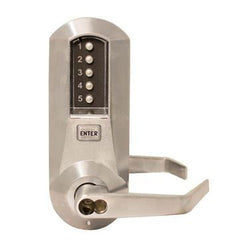 Simplex 5000 Series Cylindrical Lock; Winston Lever: Satin Chrome