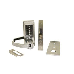 Simplex Mortise Deadbolt; Left Hand/Left Hand Reverse; Less Best Core; Satin Chrome