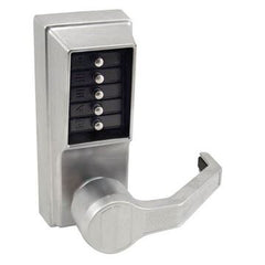 Simplex L1000 Mechanical Door Lock; Lever; Right Hand - Satin Chrome