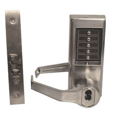 Simplex 8146 Series Mortise Lock; 6 or 7 Pin Core Not Included; Satin Chrome Finish