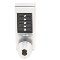 Simplex 1000 Mechanical Door Lock; Knob with Key Override - 26D Satin Chrome LFIC