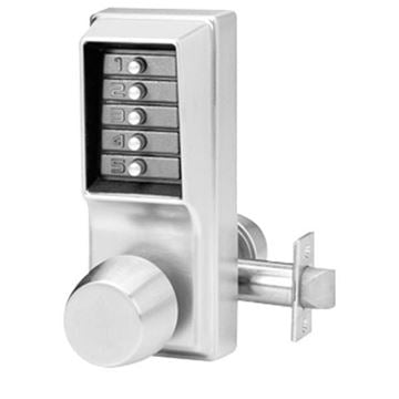 Simplex 1000 Series Mechanical Pushbutton Knob Lock; Combination and P ...