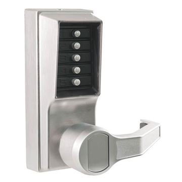 Kaba Simplex LP1000 Mechanical Pushbutton Lock - Keyless Entry With Combination & Key Override