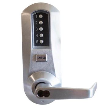 dormakaba Simplex 5000 Series Mechanical Pushbutton Lock; Satin Chrome ...