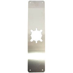 Don Jo 3-1/2" Remodeler Plate: Satin Stainless Steel