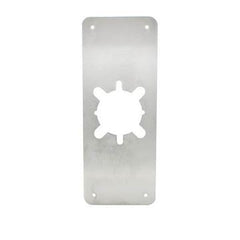 Don Jo 3-1/2" Remodeler Plate: Satin Stainless Steel