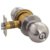 Arrow RK Series Entrance Ball Knob Lock: Satin Stainless Steel