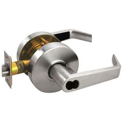 Arrow RL Series Storeroom Cylindrical Lock; Sierra Lever; Satin Chrome