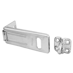 Master 3-1/2" Long Zinc Plated Hardened Steel Hasp