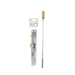 Rockwood Lever Extension Flush Bolt; For Fire Rated Hollow Metal Doors - Satin Chrome