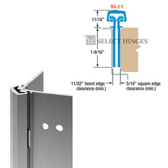 SL11 Continuous Hinge
